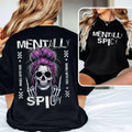 Fiery Soul" Skull — Satirical Dark Humor T-Shirt