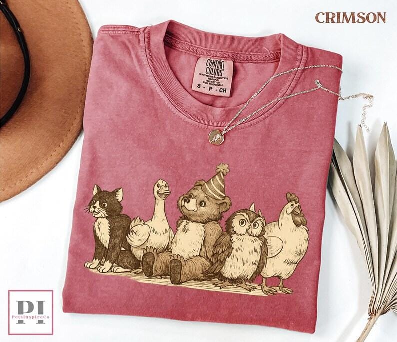 Comfort Colors Little Bear T-shirt Vintage 90s