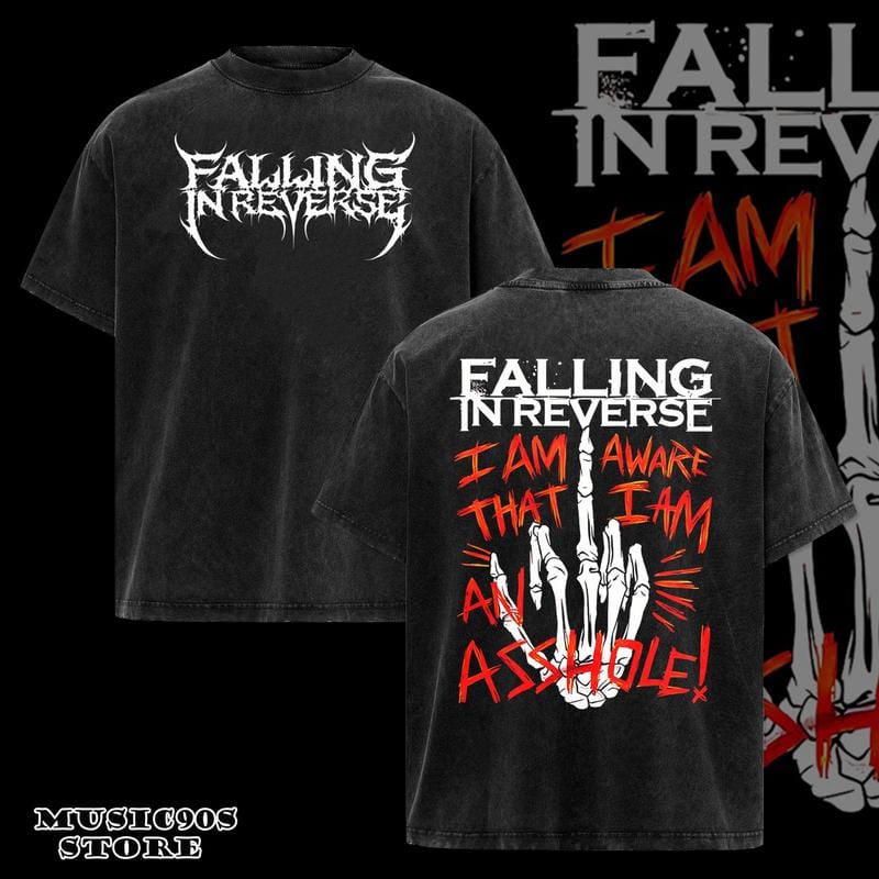 Vintage Retro Falling In Reverse band rock graphic T-Shirt/Sweatshirt/Hoodie
