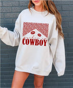 Western Valentine Cowboy Sweatshirt, Retro Shirt