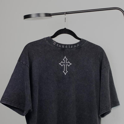 Brandless JJBA Jesus Acid Wash Pump Cover