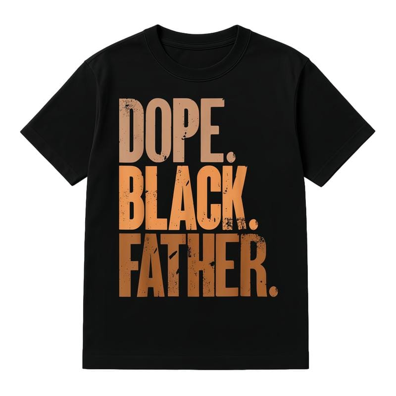 Men's Cotton Round Neck Short-Sleeve Graphic T-Shirt - Casual Menswear Top, Fathers Day Gift Ideas, Gifts for Him, Dad Clothes, Summer Outdoor Wear