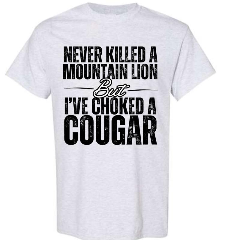 Cougar Shirt by Gildan Soft Style Tee - Bigthree Apparel
