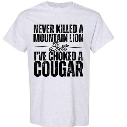Cougar Shirt by Gildan Soft Style Tee - Bigthree Apparel
