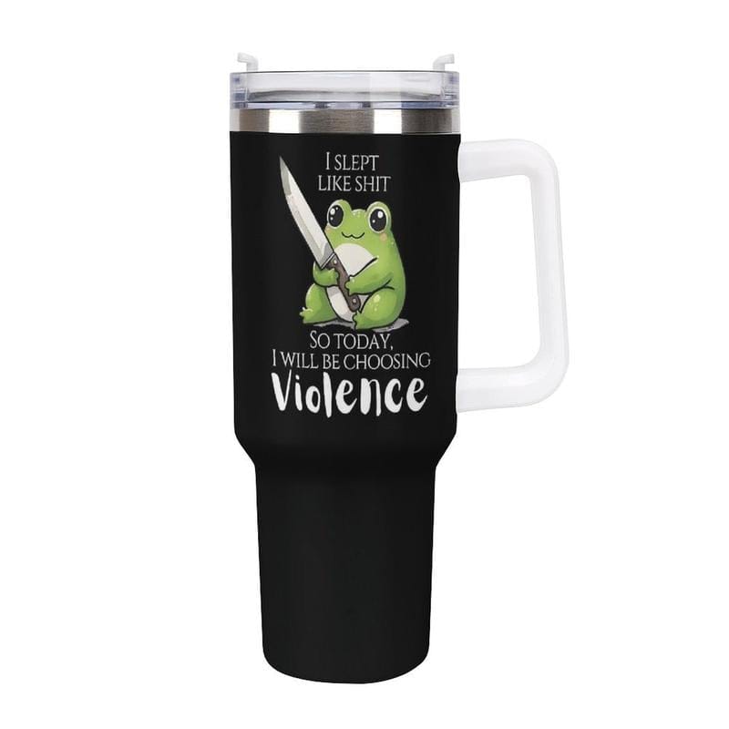 Kawaii Rude Frog Insulated Tumbler 20oz/40oz