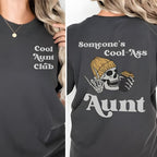 Jemand ist eine coole Tante – Vorder- und Rückseite-Shirt 