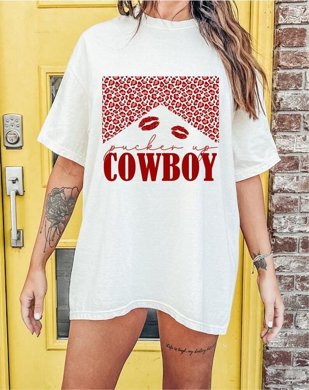 Western Valentine Cowboy Sweatshirt, Retro Shirt