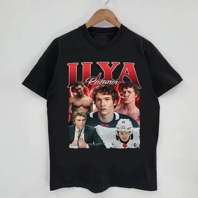 T-Shirt mit Motiven aus der hitzigen Rivalität, Hockey-T-Shirt mit Motiven aus der hitzigen Rivalität, Rosanov-Shirt, Geschenk für Sportdrama-Fans, Shane-Hollander-Sweatshirt, Ilya-Rozanov-Hoodie 