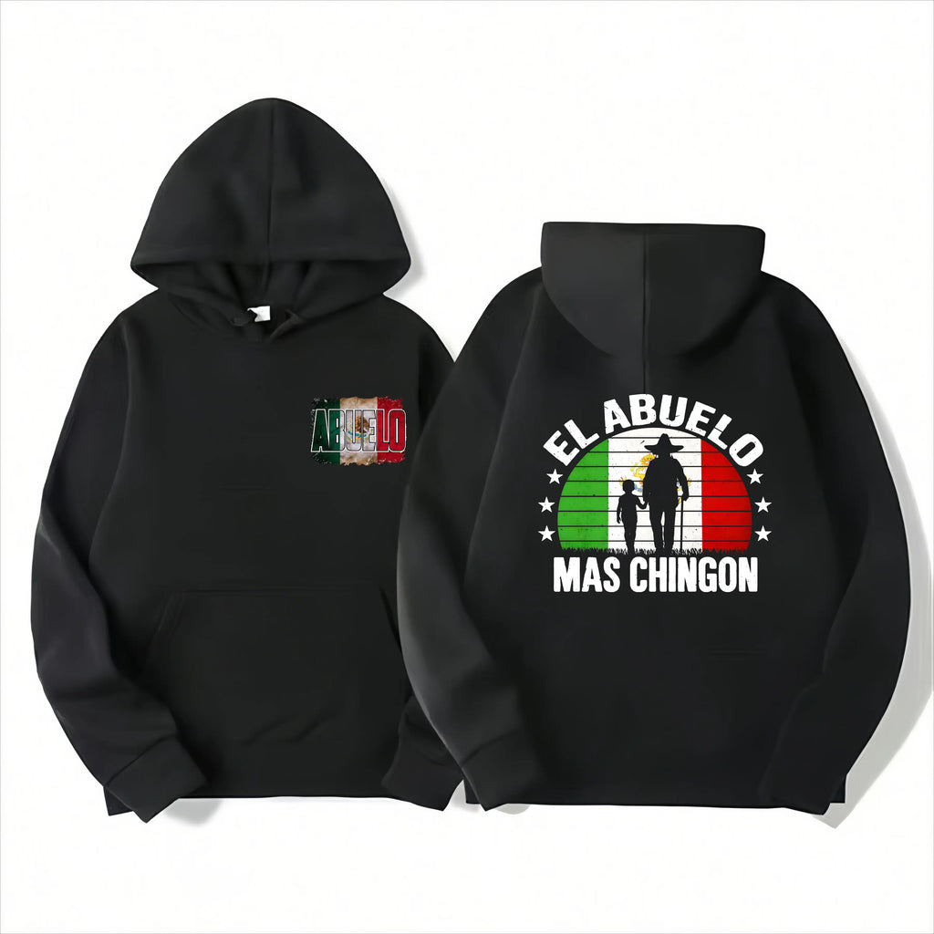 El Abuelo Más Chingón Mexican Grandpa Shirt | Funny Spanish Father’s Day Gift Tee for Dad & Grandpa