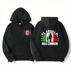 El Abuelo Más Chingón Mexican Grandpa Shirt | Funny Spanish Father’s Day Gift Tee for Dad & Grandpa