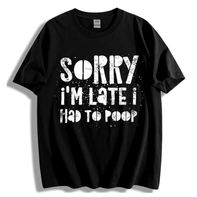 Men's Funny Quote Humor Saying Graphic T-Shirt - 100% Cotton Black Short Sleeve Crew Neck Regular Fit Casual Wear | Soft & Breathable Fabric, Durable Print, Everyday Comfort, Machine Washable, casual Summer gift