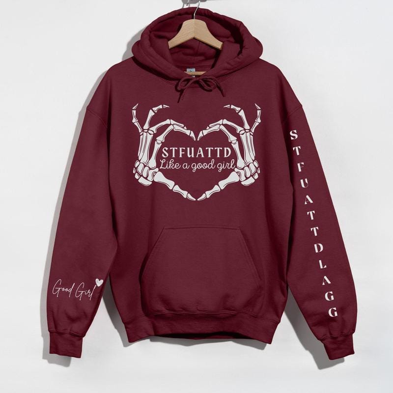Morally Grey Dark Romance Sweatshirt, STFUATTDLAGG Hoodie, Good Girl Hoodie