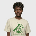 Girls Will Be Girls Oversize Unisex Washed T-Shirt