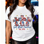 God Bless America T-Shirt Sweatshirt Hoodie | USA 250th Anniversary Patriotic Tee