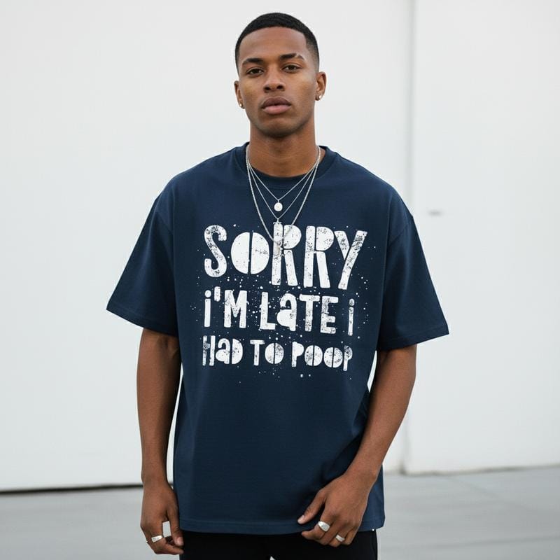 Men's Funny Quote Humor Saying Graphic T-Shirt - 100% Cotton Black Short Sleeve Crew Neck Regular Fit Casual Wear | Soft & Breathable Fabric, Durable Print, Everyday Comfort, Machine Washable, casual Summer gift