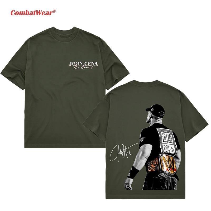 JOHN CENA THE CHAMP 2025 TEE, WWE Fans Shirt, John Cena WWE Tee, Unisex Graphic For WWE Fans, WWE Tee, Menswear Cotton Crewneck Clothes Top