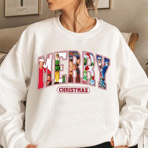 Frohe Weihnachten 90er-Jahre-Filme-Shirt 