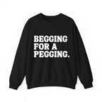 Betteln um einen Analverkehr – Lustiges T-Shirt mit Buchstabenprint – Frühling/Sommer – Weiche Baumwolle – Oversized-Schnitt – Lässiges Streetwear-Shirt – Unisex 