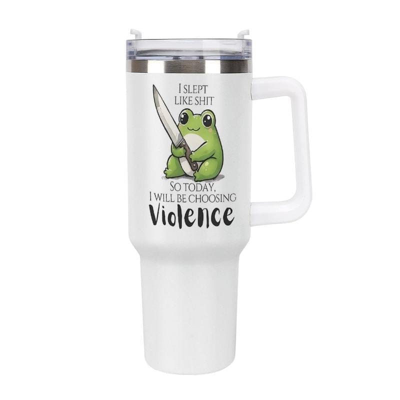 Kawaii Rude Frog Insulated Tumbler 20oz/40oz