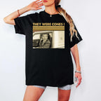„They Were Cones“-Retro-T-Shirt mit Spruch, Vintage-Humor-Grafik, klassisches Meme-T-Shirt, Unisex, lässiges Alltags-Outfit 