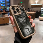 Jesus Cross Phone Case TPU for iPhone 17 AIR 17 PRO 16 PRO 15  PRO MAX  14 PLUS 13 PRO 12 11 PRO XS MAX X XR Samsung Galaxy S25 Ultra S24 S23 S22 Plus