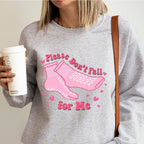 Funny Nurse Sweatshirt, Valentines Sweater orr T-Shirt, Please Don't Fall For Me, Student Nuse Valentine Hoodie