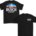 Red, White & Busch Light - Retro 4th of July Drinking Tee