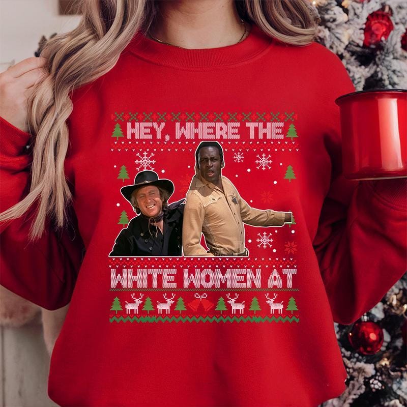 Lustiges T-Shirt mit Blazing Saddles-Zitat – Blazing Saddles Weihnachtspullover – Klassischer Filmzitat-Hoodie 