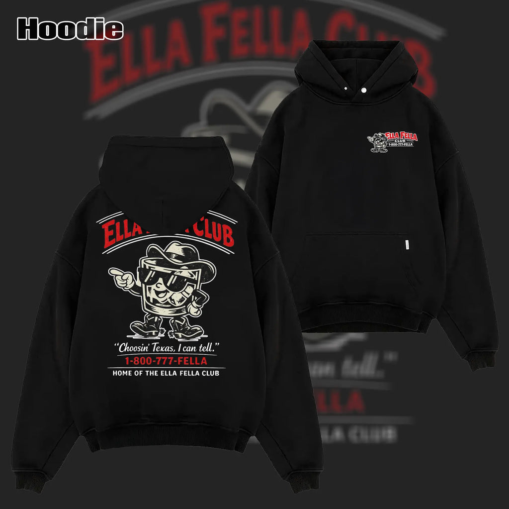 Retro 1-800-777-FELLA - Men's Graphic Trendy Tee ,Langley Tshirt , Country Rock new Album 2026 Shirt & Hoodie , Country Music Gift for Fans Men Women hoodie