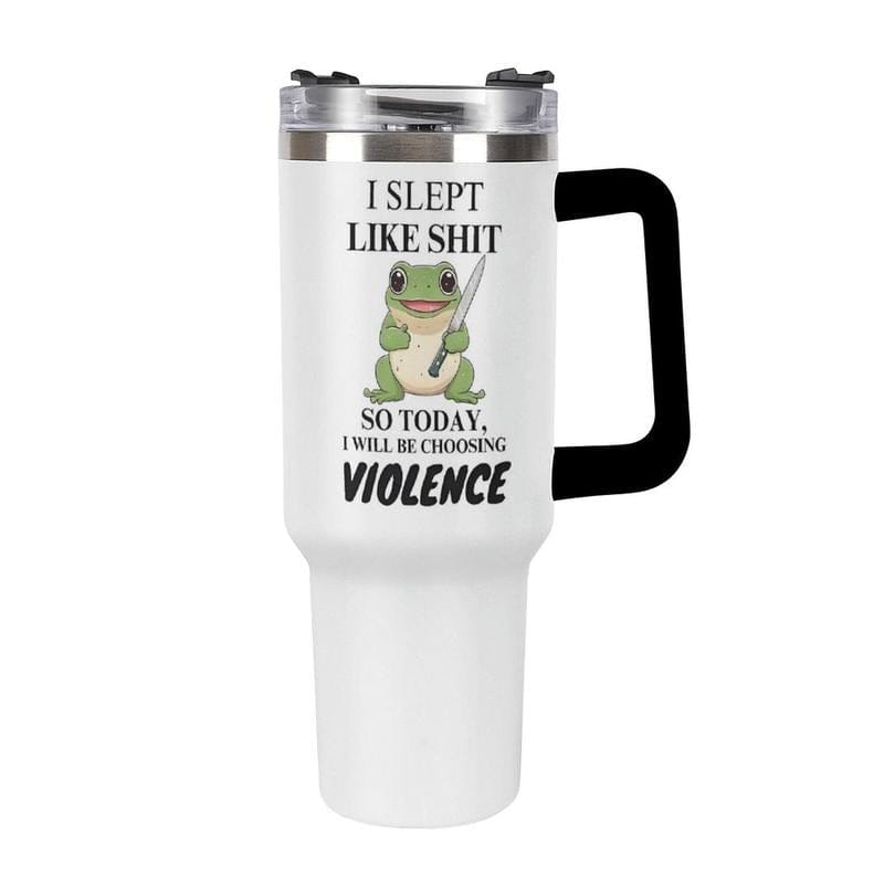 Kawaii Rude Frog Insulated Tumbler 20oz/40oz