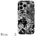 Death N0te Misa Amane Gothic Art Phone Case|Gift For Fan|Gifts for anime lovers|For iPhone 17 Pro Max 16 15 14 13 12 11 for Samsung S21 S22 S23 S24 S25 Phone Case|Tough Phone Case|gift for him for her|Best Gift