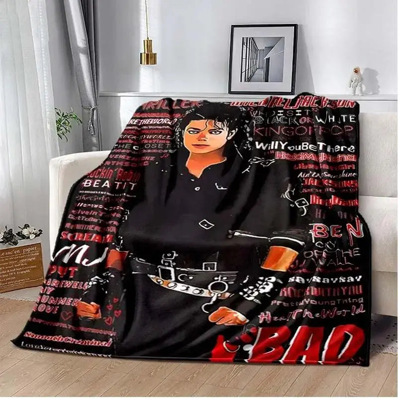 Michael Jackson High Quality Flannel Blanket