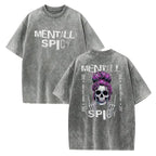 Fiery Soul" Skull — Satirical Dark Humor T-Shirt