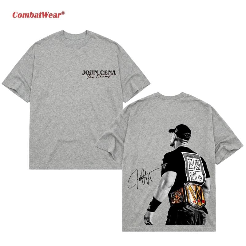JOHN CENA THE CHAMP 2025 TEE, WWE Fans Shirt, John Cena WWE Tee, Unisex Graphic For WWE Fans, WWE Tee, Menswear Cotton Crewneck Clothes Top