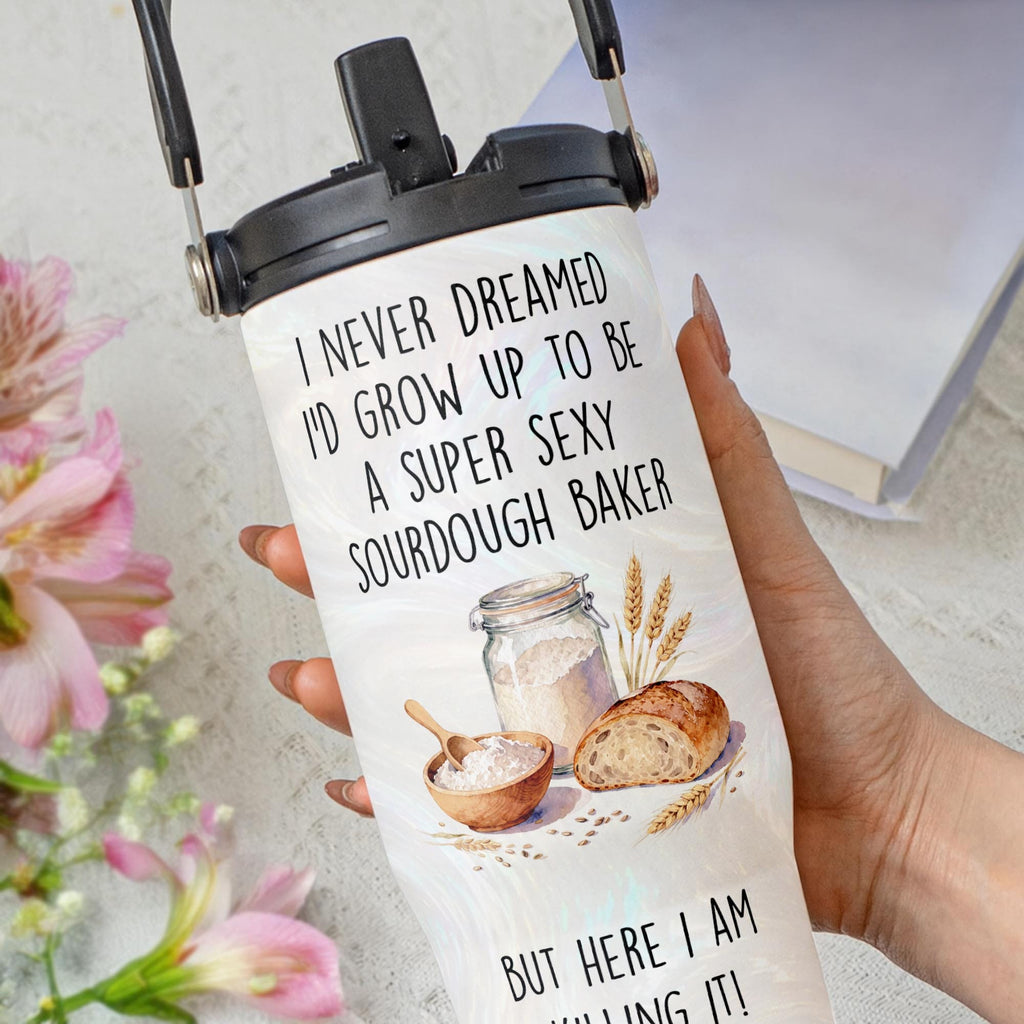 Super Sexy Sourdough Baker, Personalized 30oz Tumbler, Gift For Bakers - 3