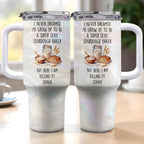 Super Sexy Sourdough Baker, 40oz Tumbler With Straw, Gift For Bakers - 7