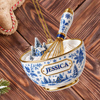 Baking Through The Snow, Acrylic Ornament, Gift For Bakers and Moms - 1
