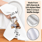 Feed Me Bubbly, Personalized Kitchen Towel, Gift for Sourdough Lovers - 6