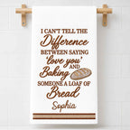 I Can't Tell The Difference, Personalized Kitchen Towel, Gift For Baking Lovers - 10