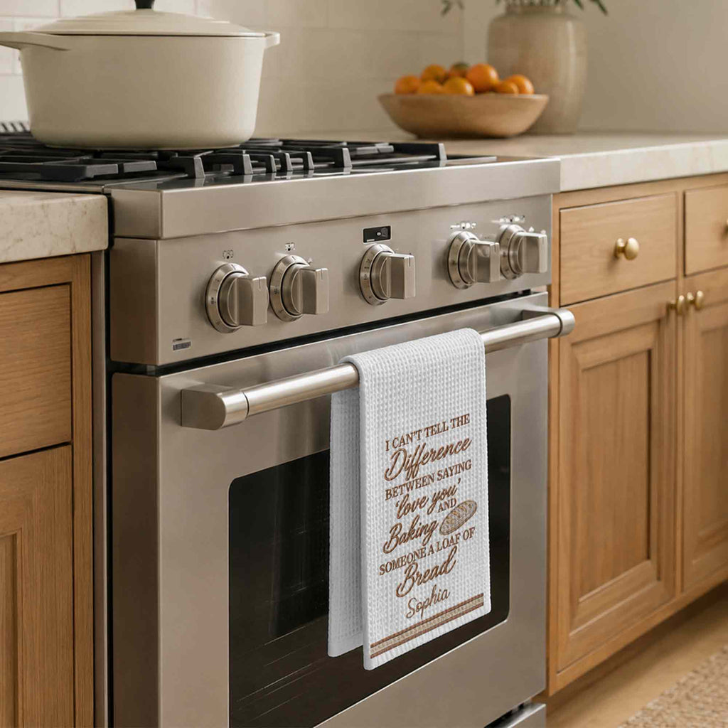 I Can't Tell The Difference, Personalized Kitchen Towel, Gift For Baking Lovers - 8