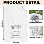 Sourdough Co Fresh From The Heart, Personalized Kitchen Towel, Baker Gift - 7