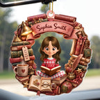 Just One More Chapter, Acrylic Ornament, Gift For Book Lovers - 6