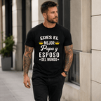 Cotton Spanish Father's Day Graphic Tee Regalos Para Papa Casual Short Sleeve Couple T Shirt Gift Tops