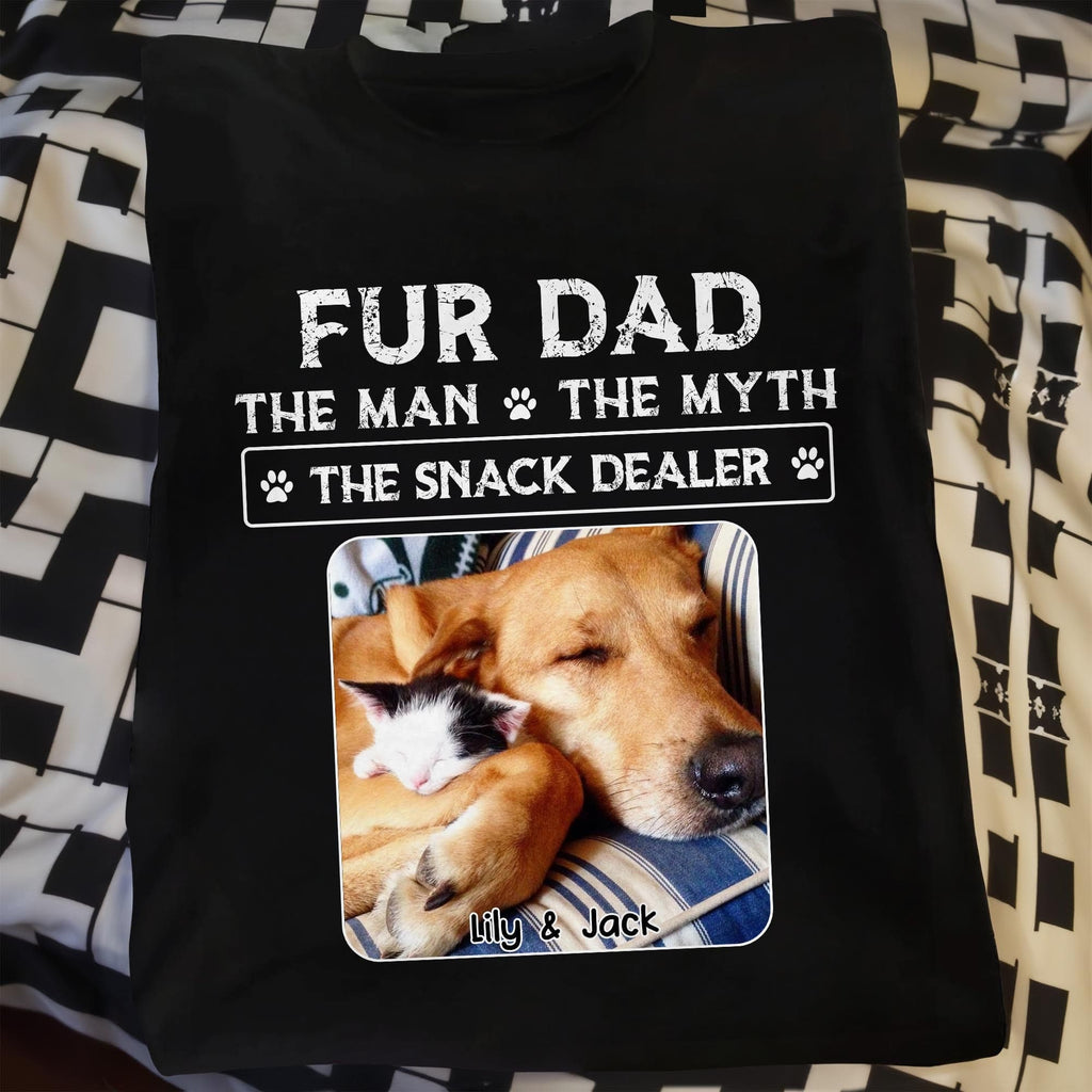 Fur Dad The Man The Myth The Snack Dealer, Hoodie, Gift For Pet Lovers - 4