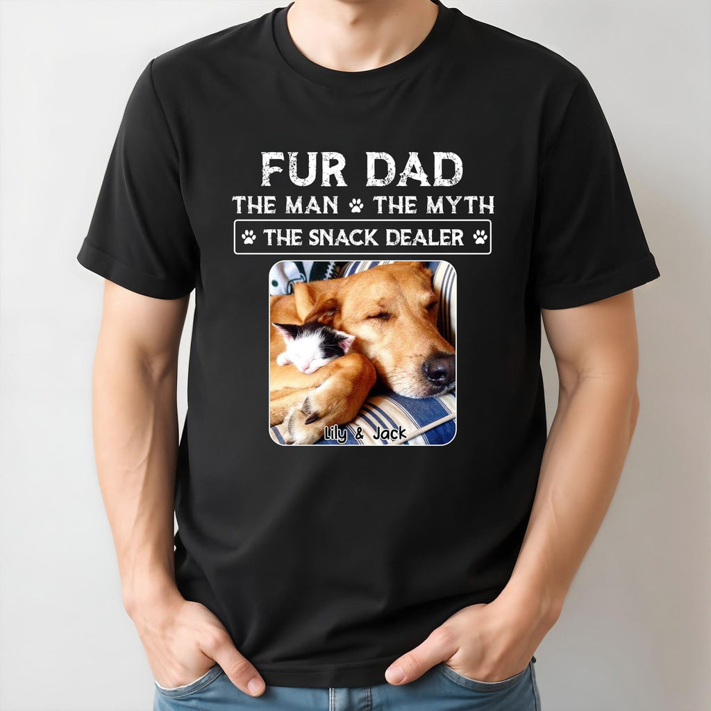 Fur Dad The Man The Myth The Snack Dealer, Hoodie, Gift For Pet Lovers - 2