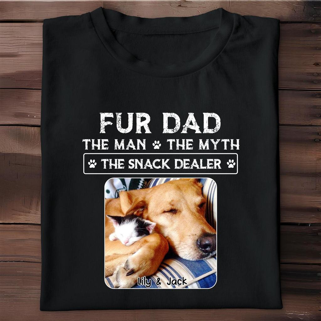 Fur Dad The Man The Myth The Snack Dealer, Hoodie, Gift For Pet Lovers - 1