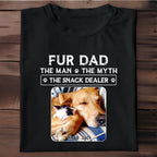 Fur Dad The Man The Myth The Snack Dealer, Hoodie, Gift For Pet Lovers - 1