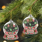 Family Love Knows No Distance, Personalized Acrylic Ornament, Gift For Family - 6