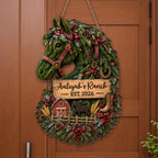 My Ranch, Personalized Custom Shaped Wood Sign, Gift For Horse Lovers - 3