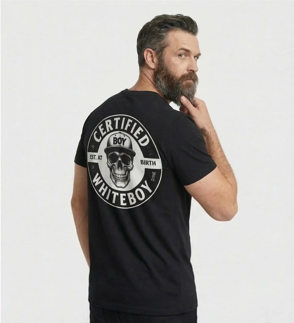 Certified Whiteboy Hoodie Skull Graphic Streetwear